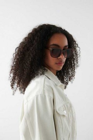 Beige Young Gina Tricot Basic Sunglasses | 59QCVBOAG