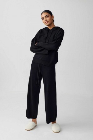 Black Women Gina Tricot Homewear Trousers | 05UGPDXWY