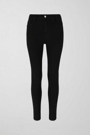 Black Women Gina Tricot Molly Petite High Waist Jeans | 42BGFYPCW