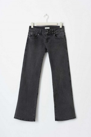 Black Women Gina Tricot Y2k Tall Jeans | 63BOKDFAW