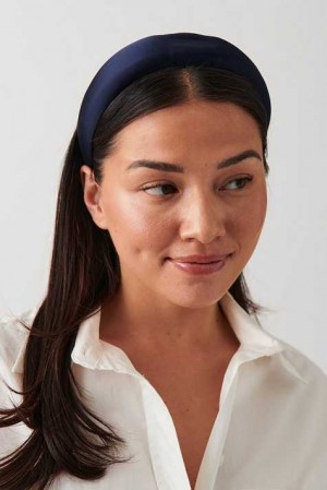 Blue Women Gina Tricot Pearl Headband | 82BAOLSJX