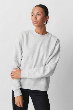 Grey Women Gina Tricot Basic Sweaters | 84QNFCLOY