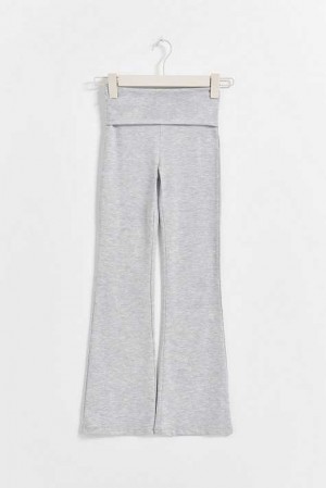 Grey Young Gina Tricot Y Low Yoga Leggings | 46PBMFDKW