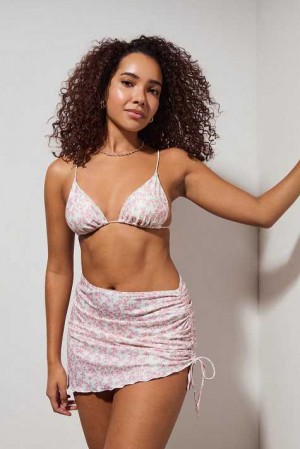 White Women Gina Tricot Swim Skirts | 27EZJNMLD