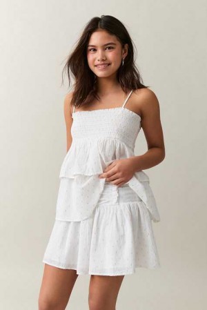 White Young Gina Tricot Y Low Waist Skirts | 52XZDKWIS